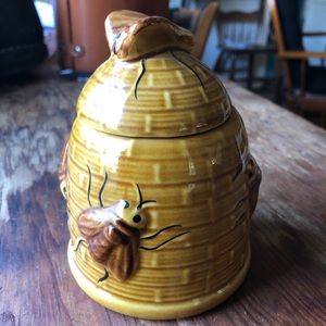 Rustic Honeypot Ceramic Cottagecose